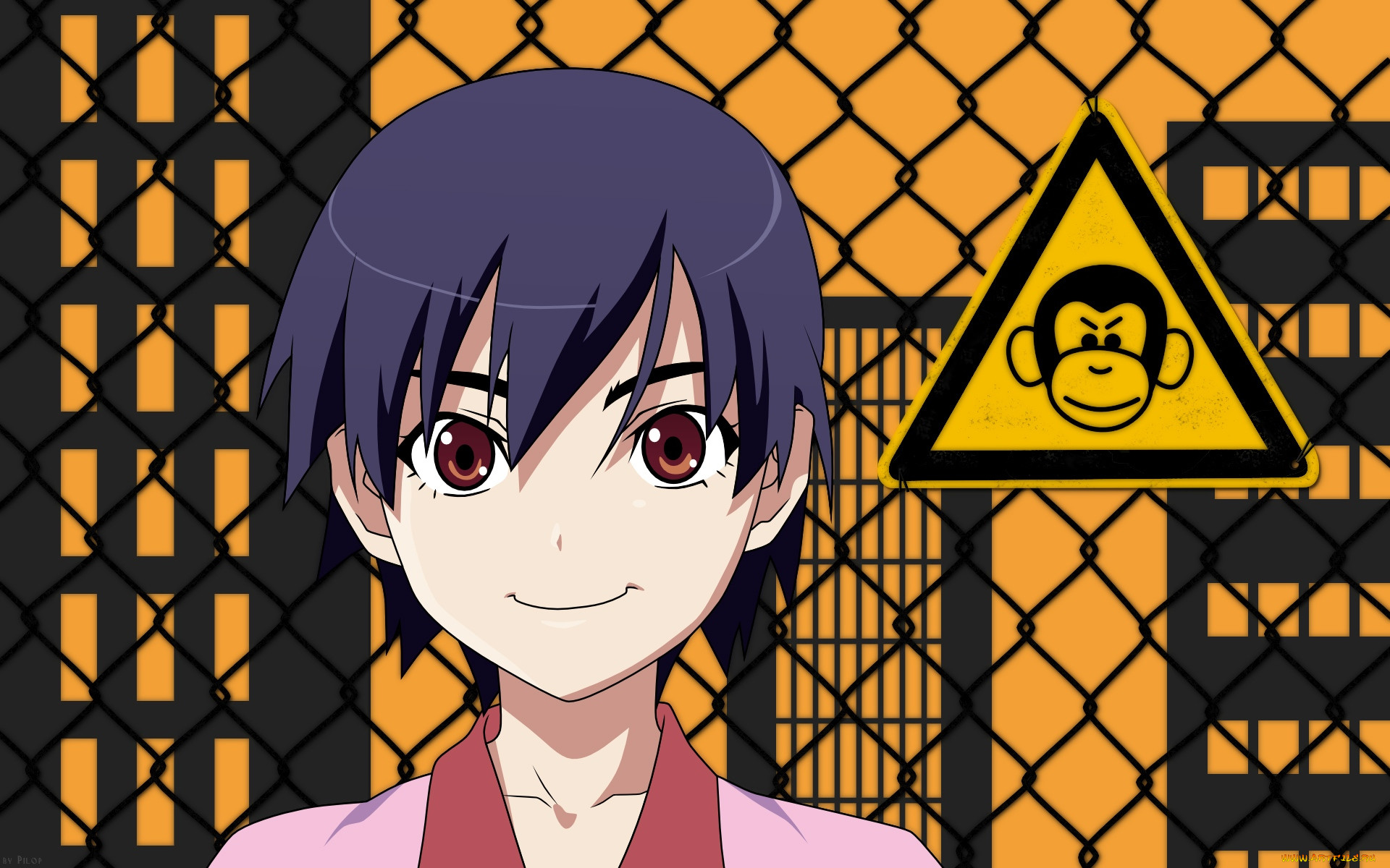 bakemonogatari, , kanbaru suruga, , , , , , 